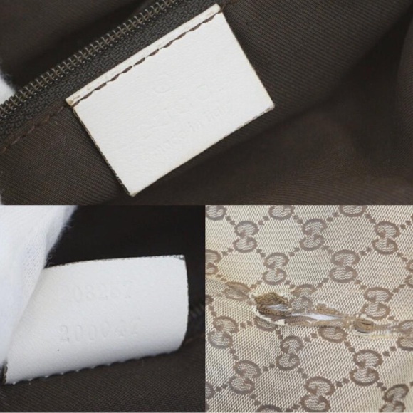 Authentic Gucci monogram canvas shoulder bag - Picture 10 of 12